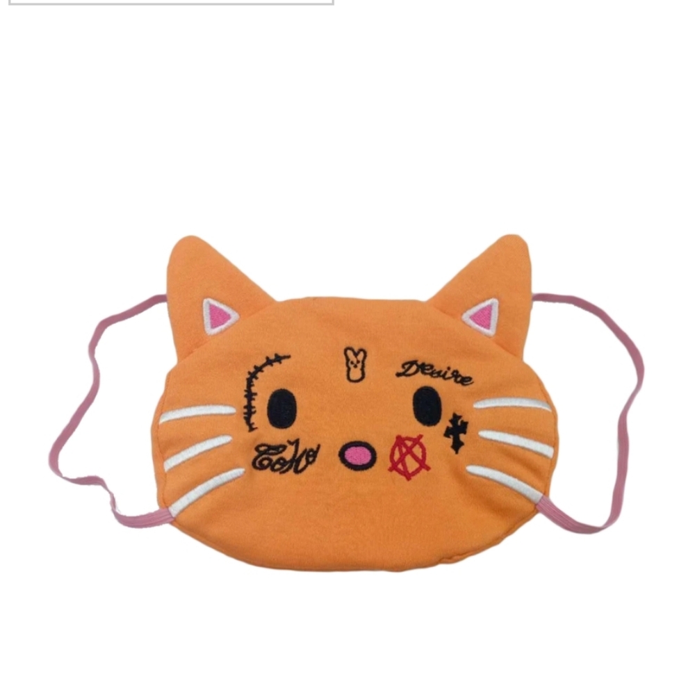 Lil Tracy - Orenji Kitty Face Mask Limited Edition